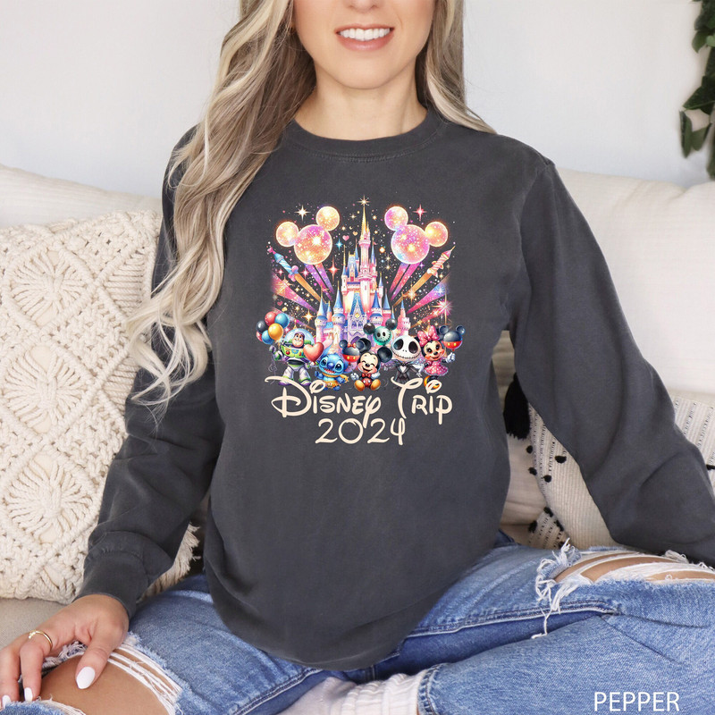 Disney Characters Shirt, Disney Trip 2024 Shirts, Family Disneyland Shirt, Disney Squad Tshirt, Cute Disney Trip Shirt, 121021.jpg