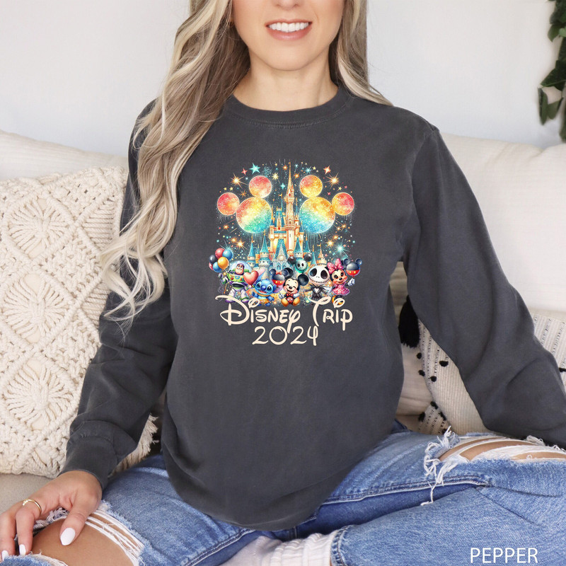 Disney Characters Trip Shirt, Disney Family 2024 Shirt, Disney Trip 2024 Shirt, Disney Group Shirt, Disney Family Vacation Shirt, 121020.jpg