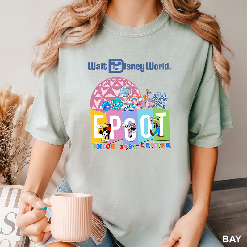 Disney Epcot Shirt, Disney Trip Shirt, Disney Family Shirt, Disney Shirt, Walt Disney World Shirt, Disney Characters Epcot Shirt, 120992.jpg