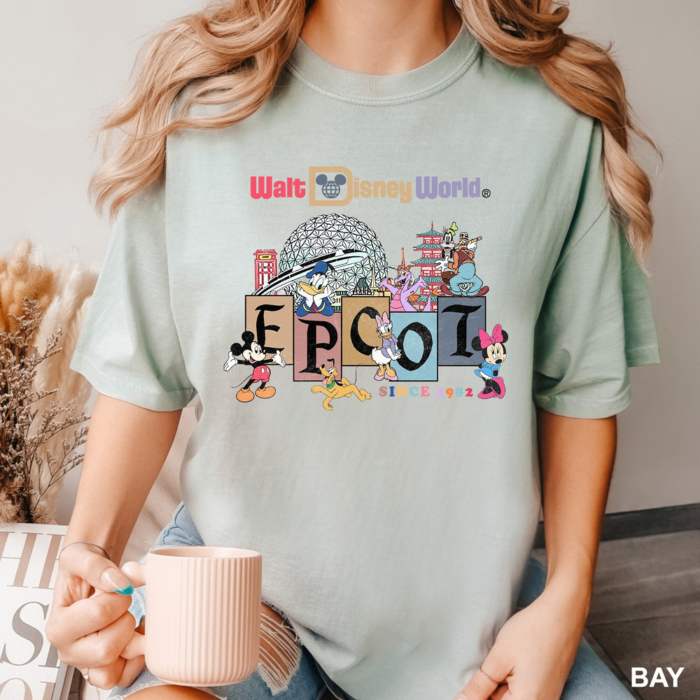 Disney Epcot Shirt, Disney Trip Shirt, Disney Family Shirt, Disney Shirt, Walt Disney World Shirt, Mickey and Friends Epcot Shirt, 120991.jpg