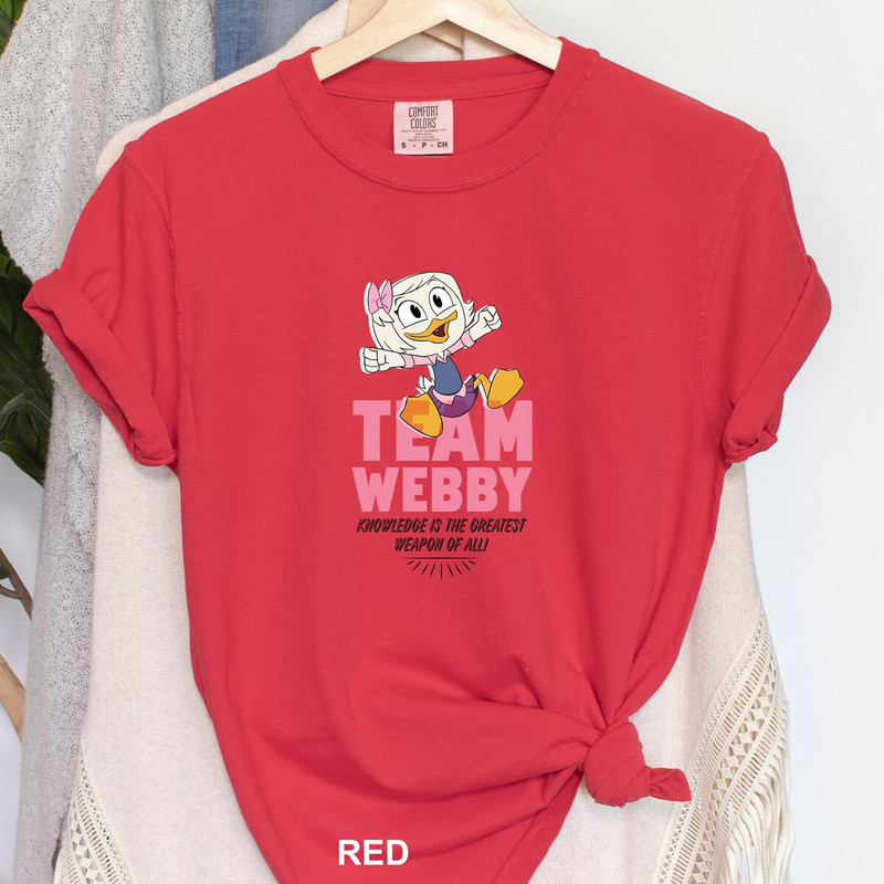 Disney Trip Shirt, Disney Team Webby Shirt, Disney Ducktales Webby Team, Disney Vacation Shirt, Disney Character Shirt, 120883.jpg