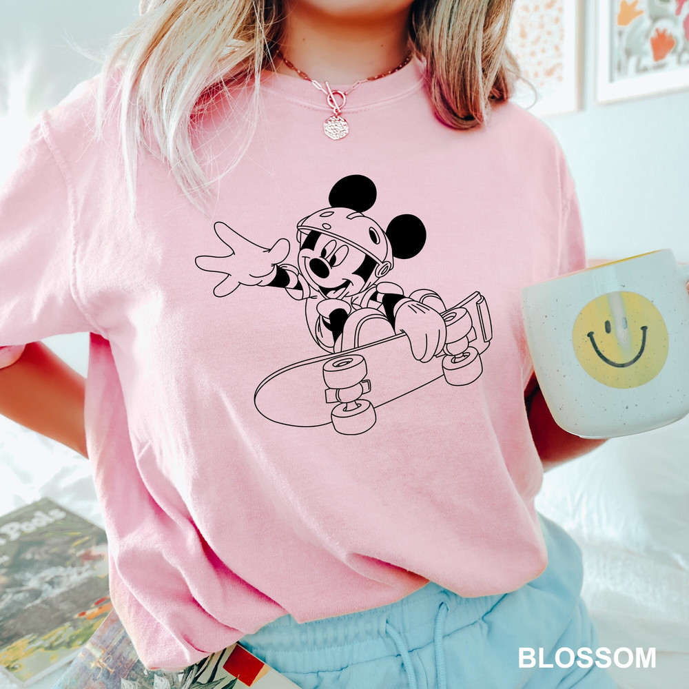 Mickey Skateborad, Disney Mickey Shirt, Mickey Mouse, Disney Trip Shirt, Disney Vacation Shirt, Disney Family Shirt, 121132.jpg