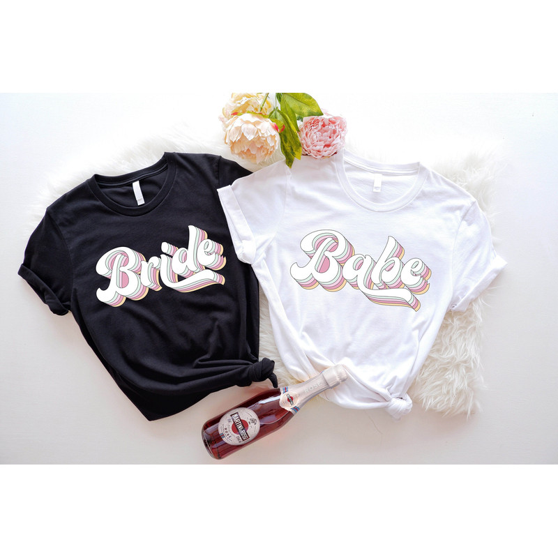 Bride Babe Shirt, Wine Bachelorette Party Shirts, Bachelorette Party Shirts, Team Bride Shirt, Bridesmaid Party Shirt.jpg