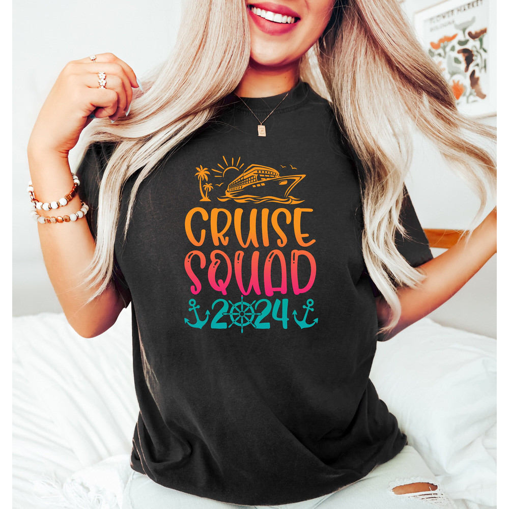 Cruise Squad 2024 Shirt, Cruise Squad Colorful T Shirt, Cruise Squad 2024 Tee, Cruise Shirt, Cruise Family Shirts, Cruise Squad 2024 Tees.jpg