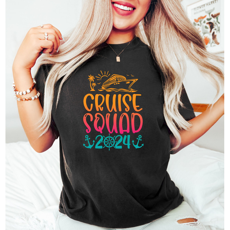 Cruise Squad 2024 Shirt, Cruise Squad Colorful T Shirt, Cruise Squad 2024 Tee, Cruise Shirt, Cruise Family Shirts, Cruise Squad 2024 Tees.jpg