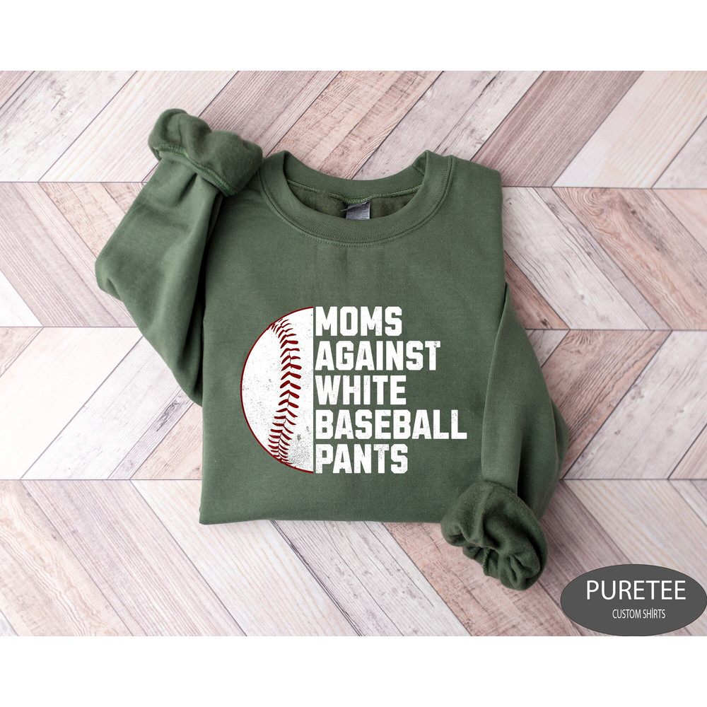Funny Baseball Mom Shirt, White Baseball Pants Tshirt, Tee Ball Shirt, Baseball Mama Game Day Tee, Game Day Shirts For Mom, Little League.jpg