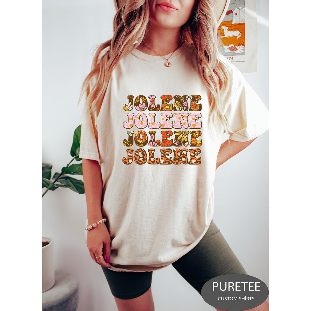 Jolene Sweatshirt, Jolly Song Shirt Leopard Shirt, Floral Shirt, Leopard Sweatshirt, Hippie Shirt, Animal Print Shirt, Retro Designed Shirt.jpg