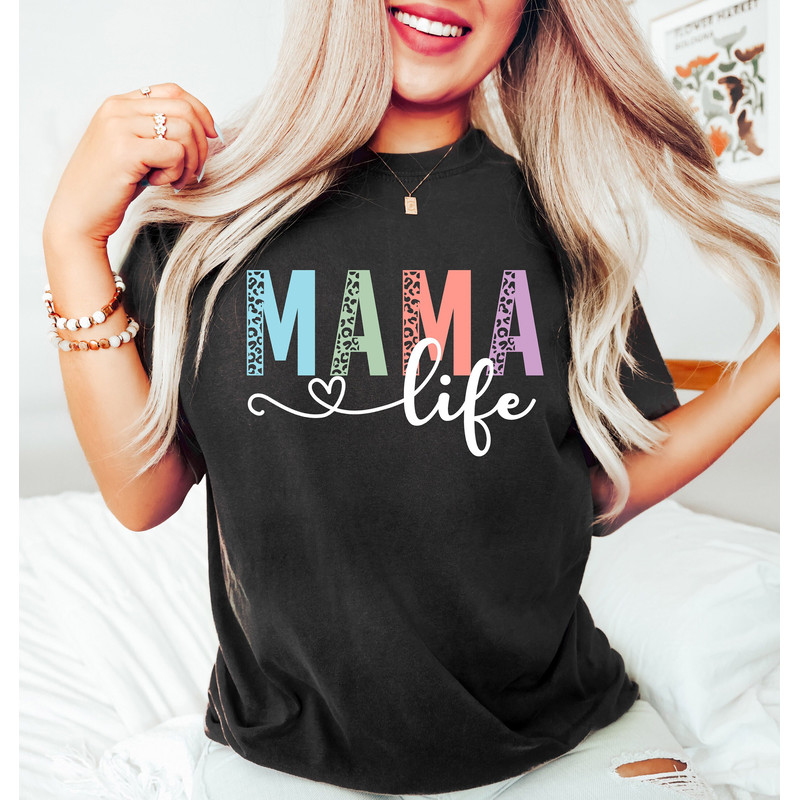 Leopard Mama Sweatshirt, Mama Life Sweatshirt, Mother's Day Gift, Mommy Shirt, Mama Shirt, Gift for Grandma, New Mom Gift, Gift for Mother.jpg