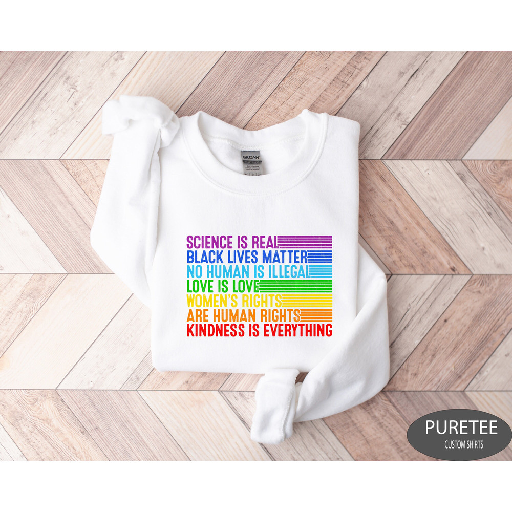 Science is Real Shirt, Black Lives Matter, Black Lives Matter Shirt, Kindness Shirt, Pride Shirt Women, Womens Rights, Womens Rights Tshirts.jpg
