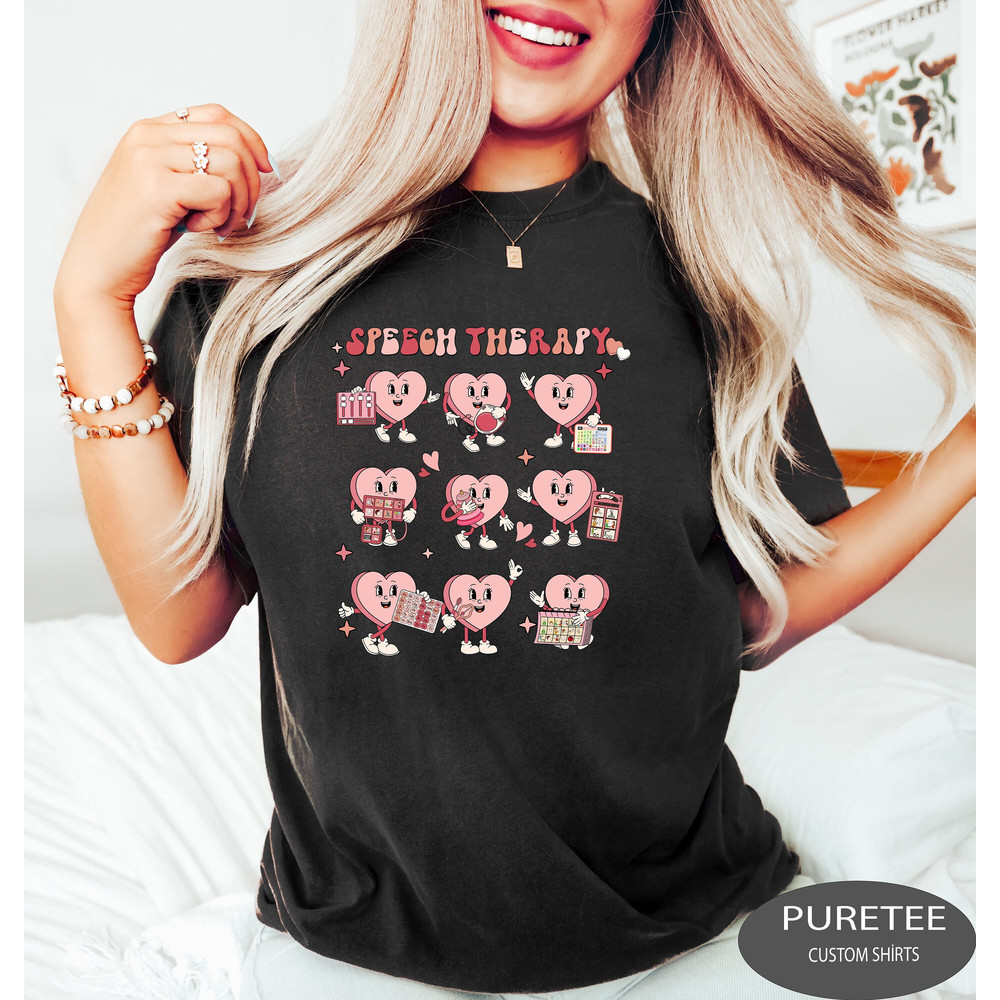 SLP Valentines Day Shirt, Valentines Speech Therapy Shirt, Love Language Tee, Speech Language Pathology Crewneck, Social Life Sweatshirt.jpg