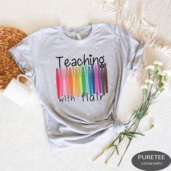 Teacher T-Shirt, Back To School, First Day Of School Funny Teacher ShirtTeacher Appreciation, Teach Love Inspire, Teache