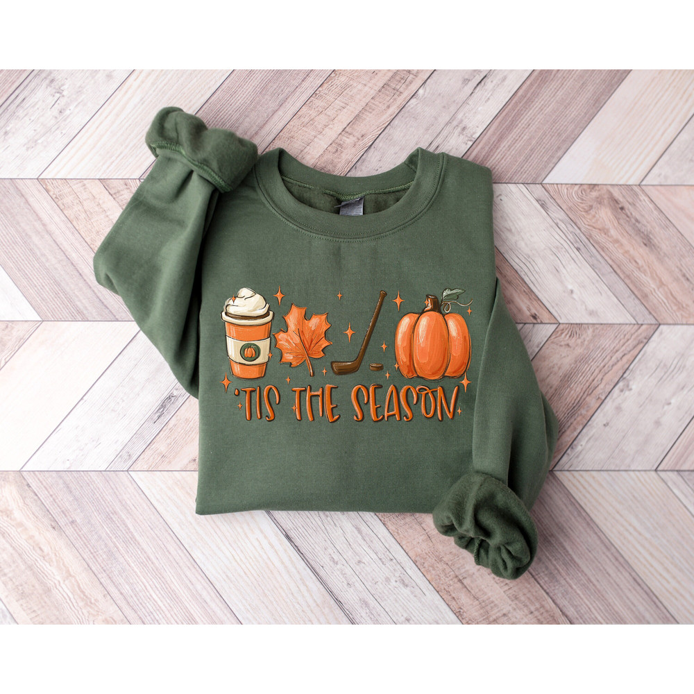 Tis The Season Sweatshirt, Thanksgiving Pumpkin Shirt, Gameday Fall Sweatshirt, Fall Shirts for Women, Fall Gifts, Fall Football Sweatshirt.jpg