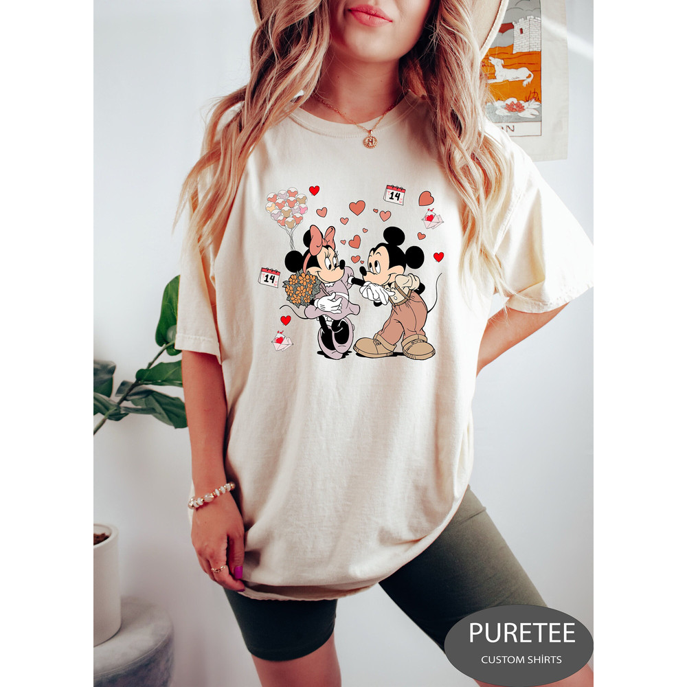 Valentine's Day Disney Sweatshirt For Her, Disney Shirt For Valentines Day, Disney Valentine's Day Tee,Valentines Day T-Shirt For Disneyland.jpg