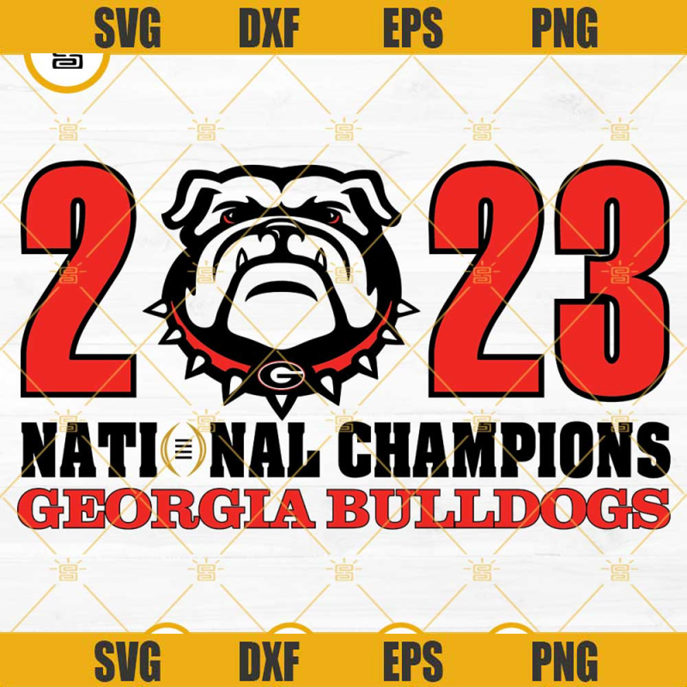 2023 Georgia Bulldogs National Champions SVG, Georgia Bulldogs SVG, Bulldogs Football SVG.jpg