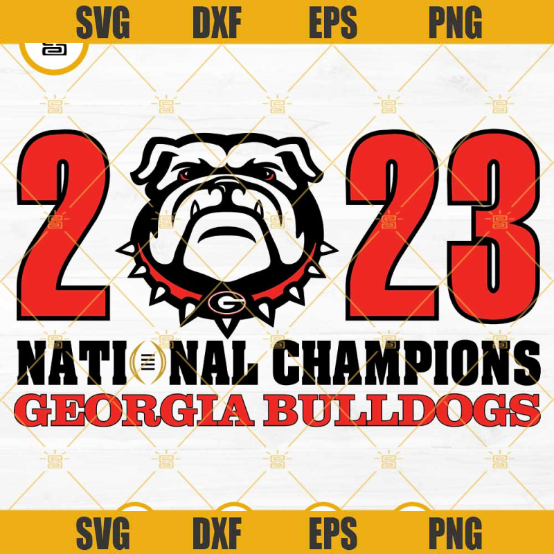 2023 Georgia Bulldogs National Champions SVG, Georgia Bulldogs SVG, Bulldogs Football SVG.jpg