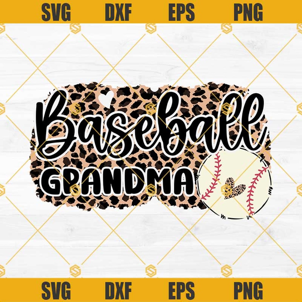 Baseball Grandma SVG, Baseball Grandma Leopard SVG, Baseball Grandma PNG, Baseball SVG, Baseball Grandma Designs For Shirts.jpg