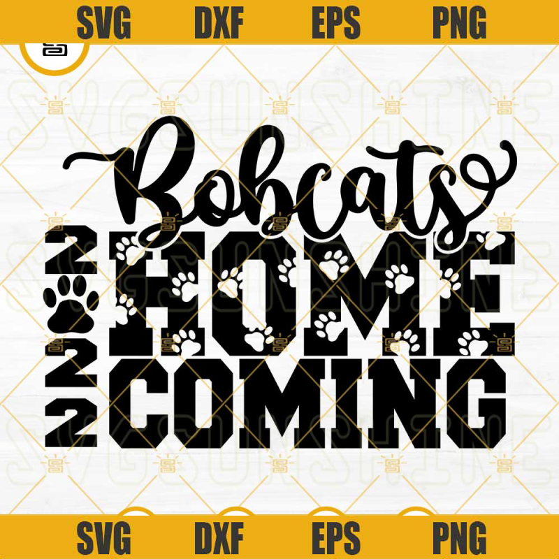 Bobcats Homecoming 2022 SVG, Bobcats SVG, Hoco 2022 Football SVG File For Cricut Silhouette.jpg