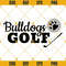 Bulldogs Golf SVG, Golf Team SVG, Golf SVG, Golf Ball SVG, Golf Club SVG Cricut Cut Files.jpg