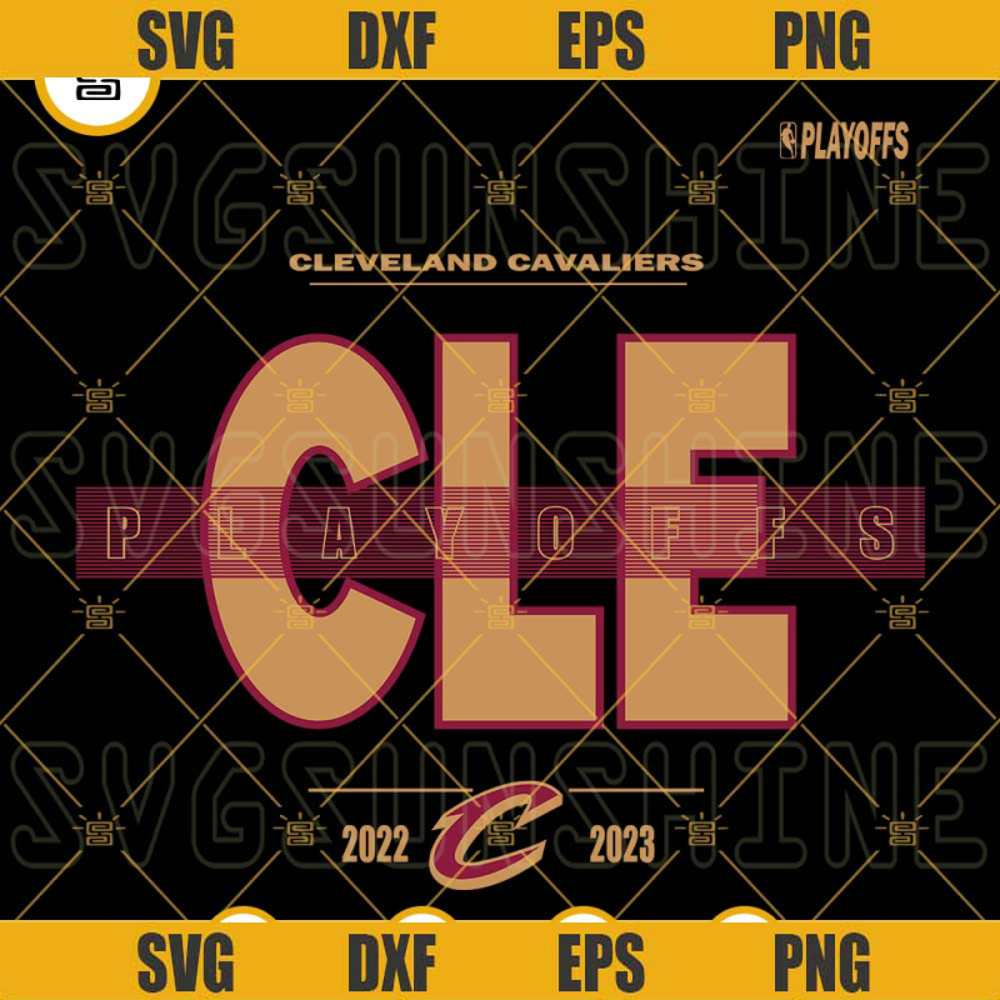 Cleveland Cavaliers Playoffs 2023 SVG, 2023 NBA Playoffs SVG PNG DXF EPS.jpg