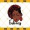 Falcons Black Woman SVG, Falcons Football SVG, Falcons Cut File, Football Team Cricut File.jpg