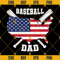 Father's Day SVG PNG DXF EPS Files For Silhouette, Baseball Svg, Dad Svg, American Flag Svg.jpg