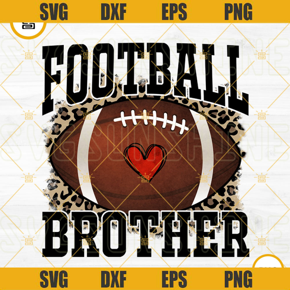 Football Brother PNG, Leopard Print PNG, Brother PNG, Football Family PNG Designs Downloads.jpg