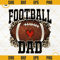 Football Dad PNG, Leopard Print PNG, Dad PNG, Football Family PNG File.jpg