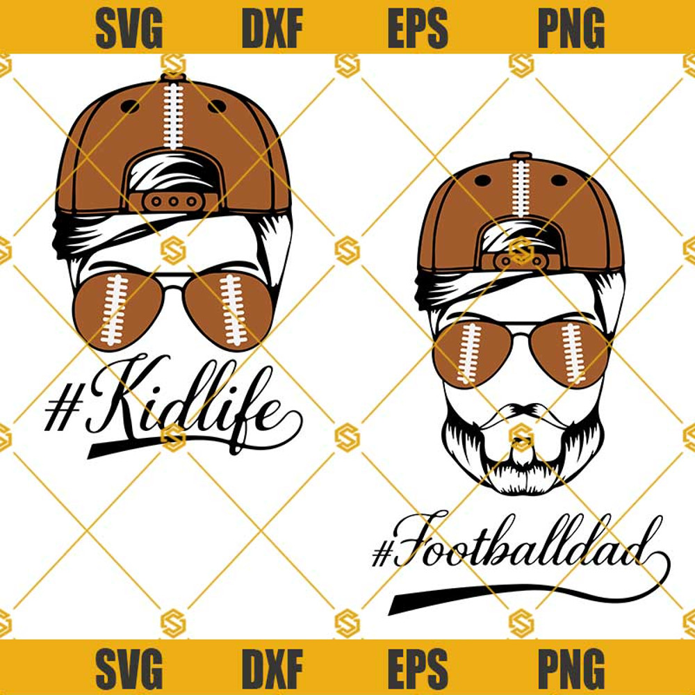 Football Dad Svg, Football Kid Svg, Kid Life Svg, Football Svg.jpg