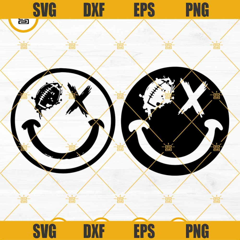 Football Drippin Smiley Sports SVG PNG DXF EPS Bundle.png