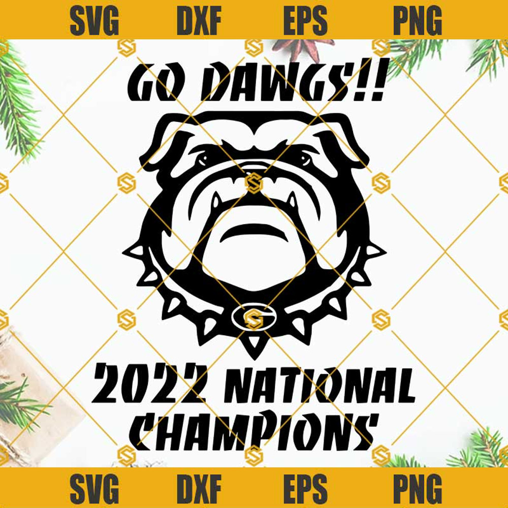 Georgia Bulldogs 2022 National Champions SVG PNG, University Of Georgia SVG, Go Dawgs, Georgia Football SVG, UGA Football Logo, Georgia Mascot SVG.jpg