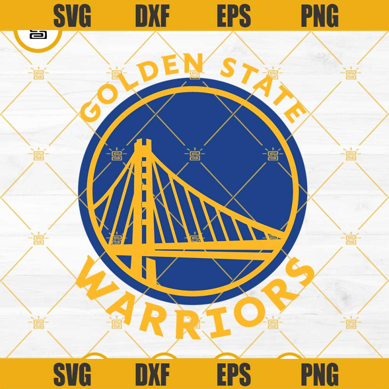 Golden State Warriors Logo SVG PNG DXF EPS Vector Clipart.jpg