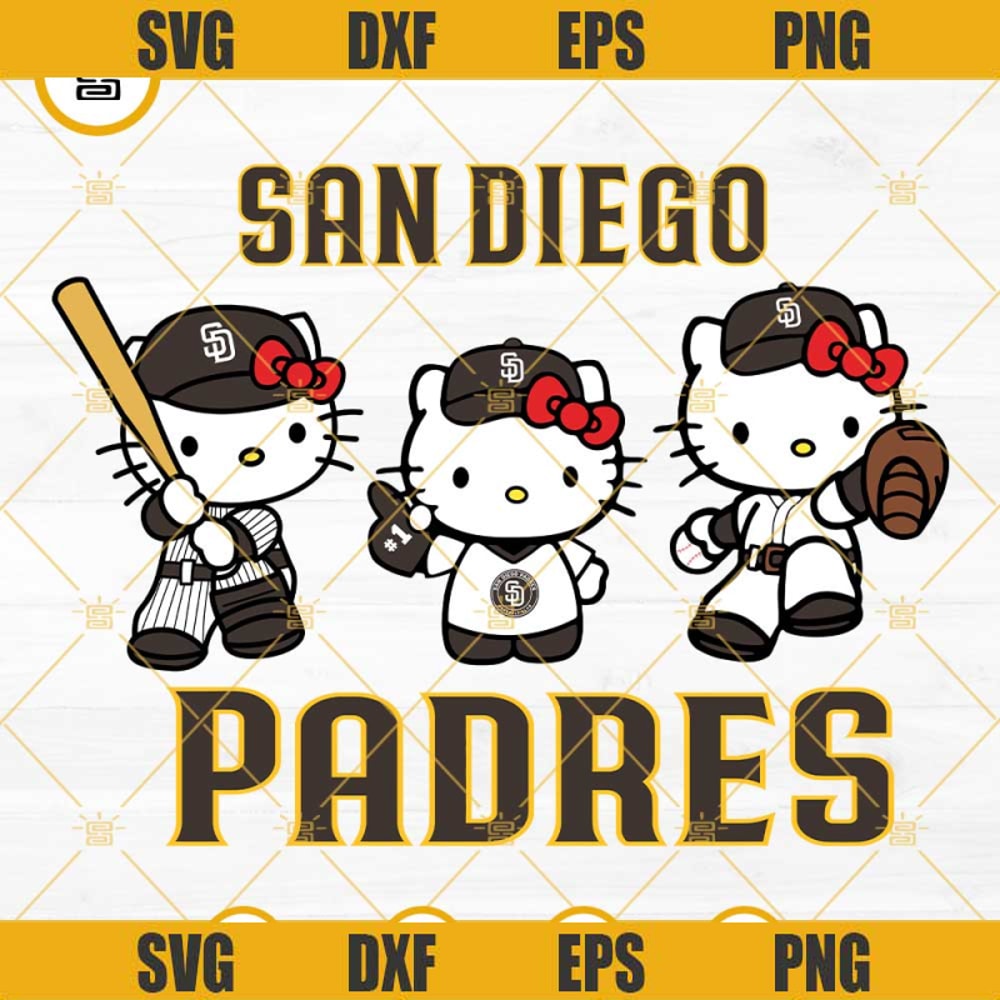 Hello Kitty San Diego Padres Baseball SVG PNG DXF EPS.jpg