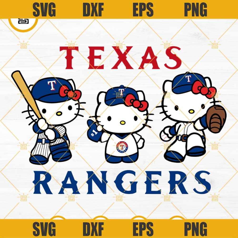 Hello Kitty Texas Rangers Baseball SVG PNG DXF EPS.jpg