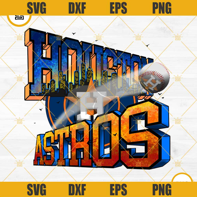 Houston Astros PNG, Houston Baseball World Series 2022 PNG File Digital Download.jpg