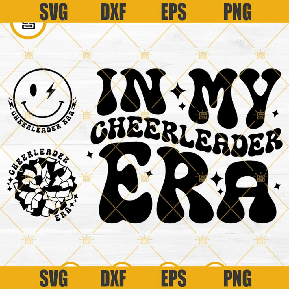 In My Cheerleader Era SVG, Cheerleading SVG, Cheerleader SVG PNG DXF EPS Cricut.png