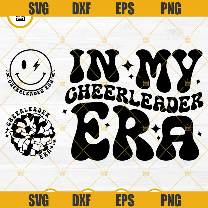 In My Cheerleader Era SVG, Cheerleading SVG, Cheerleader SVG PNG DXF EPS Cricut.png