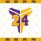 Logo Kobe Bryant 24 SVG DXF EPS PNG Cut Files Clipart Cricut Silhouette.jpg