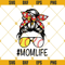 MomLife SVG, MomLife Baseball SVG, Mom Life Softball Baseball SVG, Mothers Day SVG, Messy Bun SVG, Mom Softball Baseball SVG PNG DXF EPS.jpg