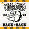National Champions Georgia Bulldogs 2022 To 2023 SVG, Back To Back SVG PNG DXF EPS Cut Files.jpg