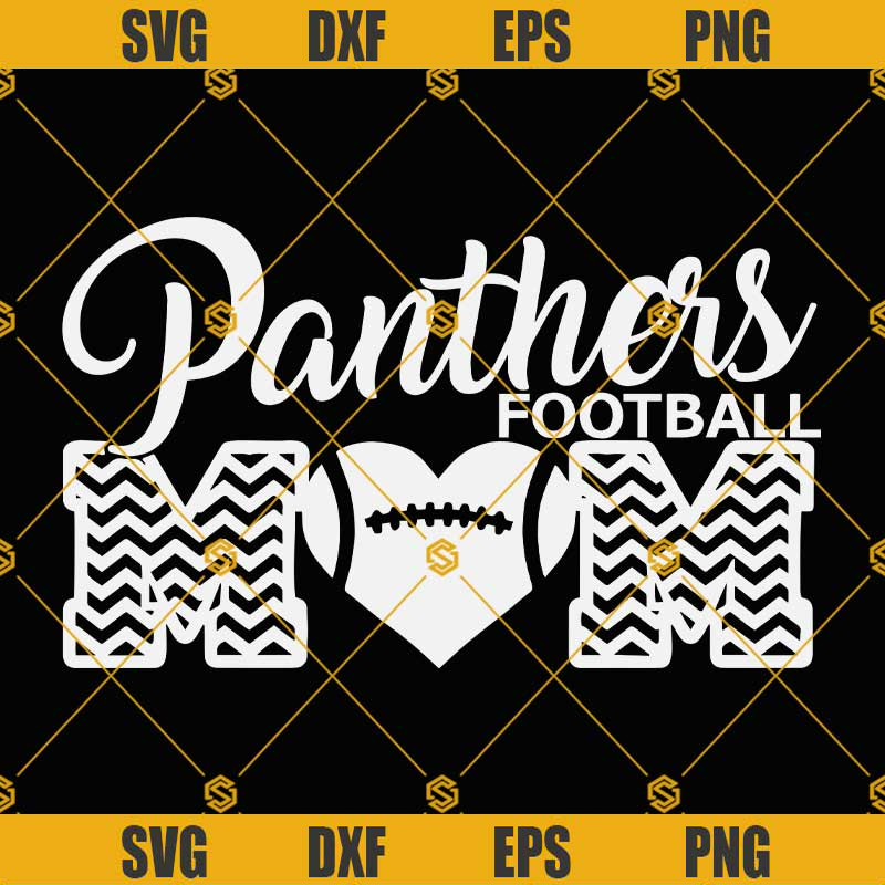 Panthers Football Mom SVG, Football Mom SVG, Panther SVG.jpg