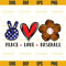 Peace Love Baseball SVG, Baseball Heart SVG, Love Baseball SVG, Baseball SVG.jpg