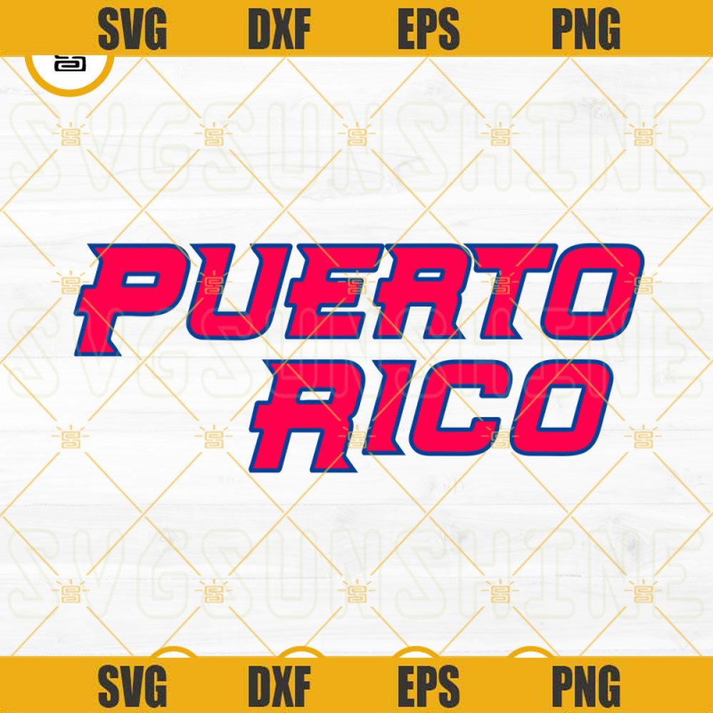 Puerto Rico Baseball SVG, Puerto Rico SVG, PR Baseball Logo SVG PNG DXF EPS.jpg
