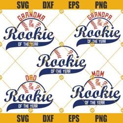 rookie of the year svg, rookie baseball svg
