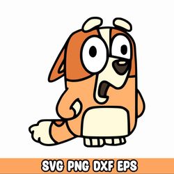 bingo penguin bingo in color svg, bluey mega bundle, bluey cut files for cricut, bluey layered svg, bluey birthday svg