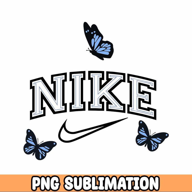 Butterfly swoosh png, Just do it swoosh Png, Butterfly Design Png, Trendy T-shirt, Sweatshirt Sublimation.jpg