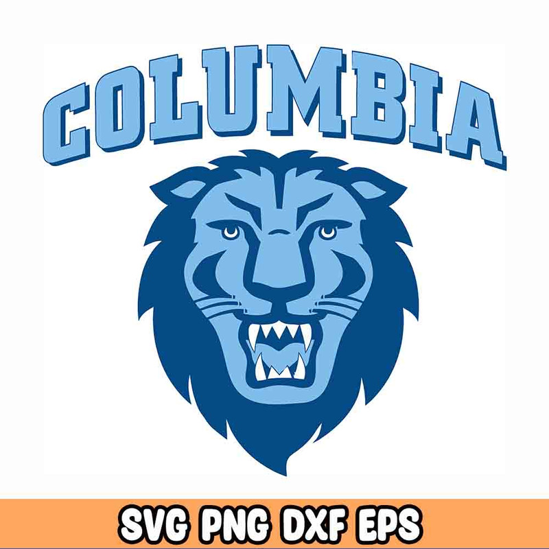 Columbia University Svg, Columbia Svg, Columbia Design For Shirts, Columbia, Svg Png Ai Pdf Eps Dxf.jpg