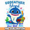 GODFATHER Baby Shark png Baby Shark Birthday Cricut Vector Bundle  Baby Shark Party png  Png Image T-shirt.jpg