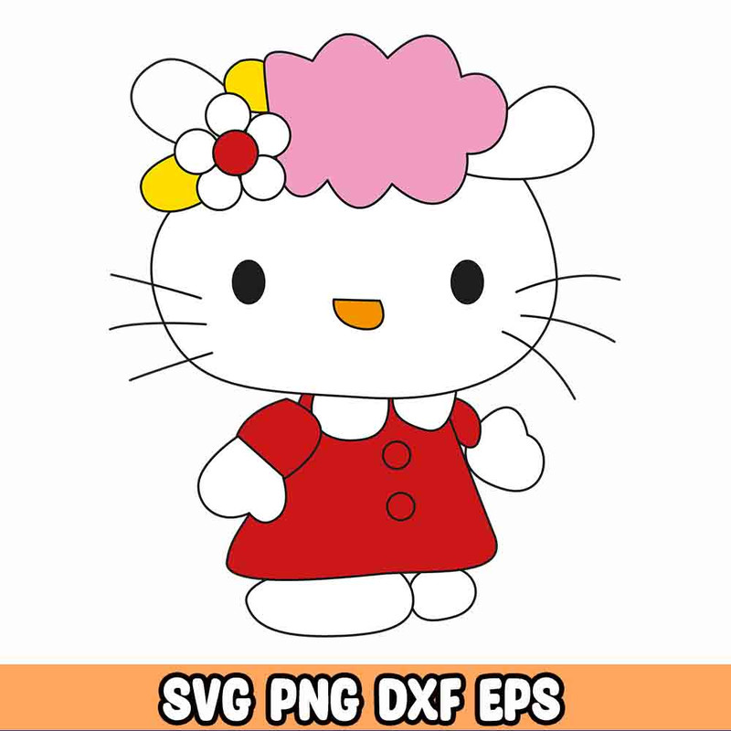 Hello-Kitty bundle SVG, Mega Hello-Kitty svg eps png, for Cricut, vector file , digital, file cut, Instant Download 1.jpg