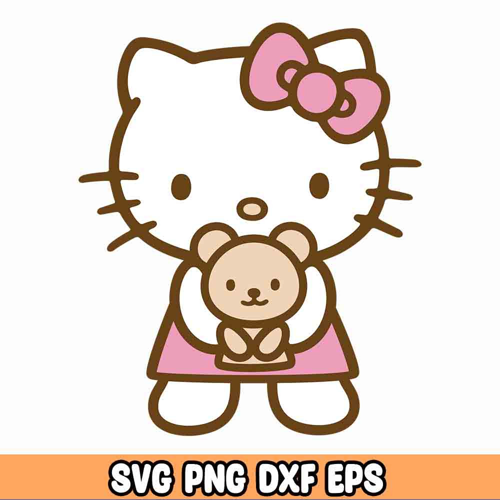 Kawaii Kitty Teddy SVG PNG Layered SVG Sublimation Design 1.jpg