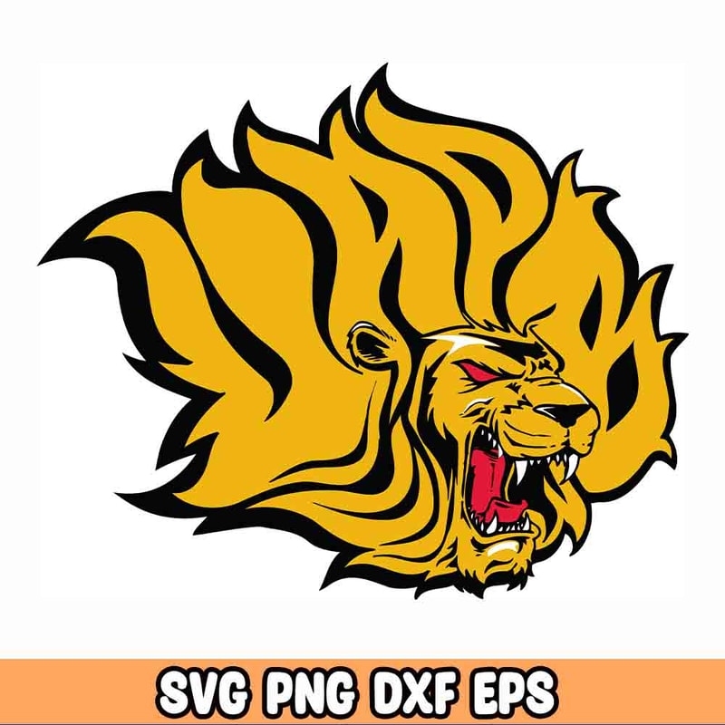 Lions Svg, Go Lions Team Svg, Run Lions Svg, College Jersey Font, Game day. Cut File Cricut, Png Pdf Eps, Vector.jpg